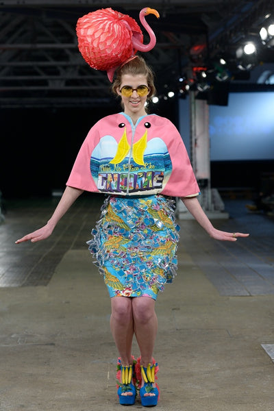 Flamingo Festival Headpiece - Ciara Monahan - Berlin Alternative Fashion Week