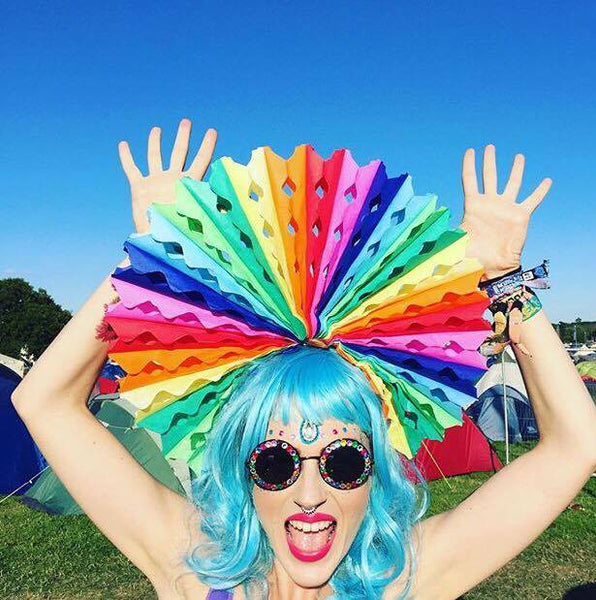 Festival Rainbow Pride Headpiece - Ciara Monahan - Shambala 