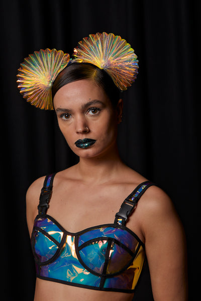 Ciara Monahan - Fold Away Double Nebula Headpiece