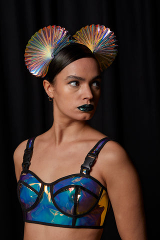 Ciara Monahan - Fold Away Double Nebula Headpiece