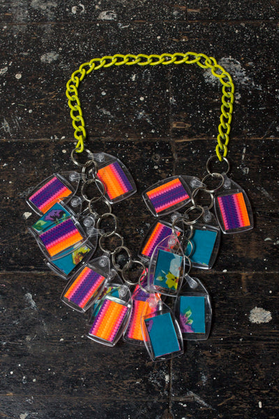 Neon Festival Keyring Necklace - Ciara Monahan