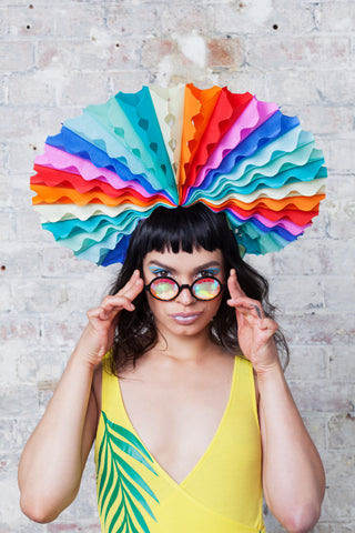 Festival Rainbow Pride Headpiece - Ciara Monahan