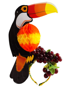 Fruity Toucan Headpiece Carmen Miranda Style - Ciara Monahan