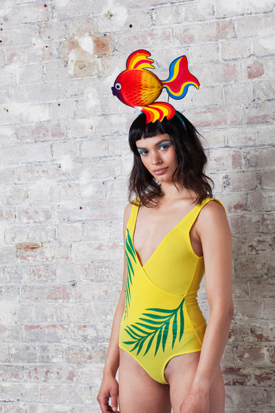 Large Tropical Fish Festival Headpiece - Ciara Monahan