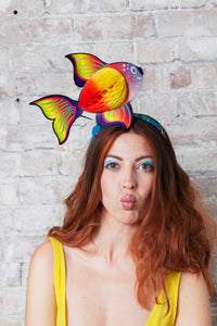 Tropical Fish Festival Headpiece - Ciara Monahan